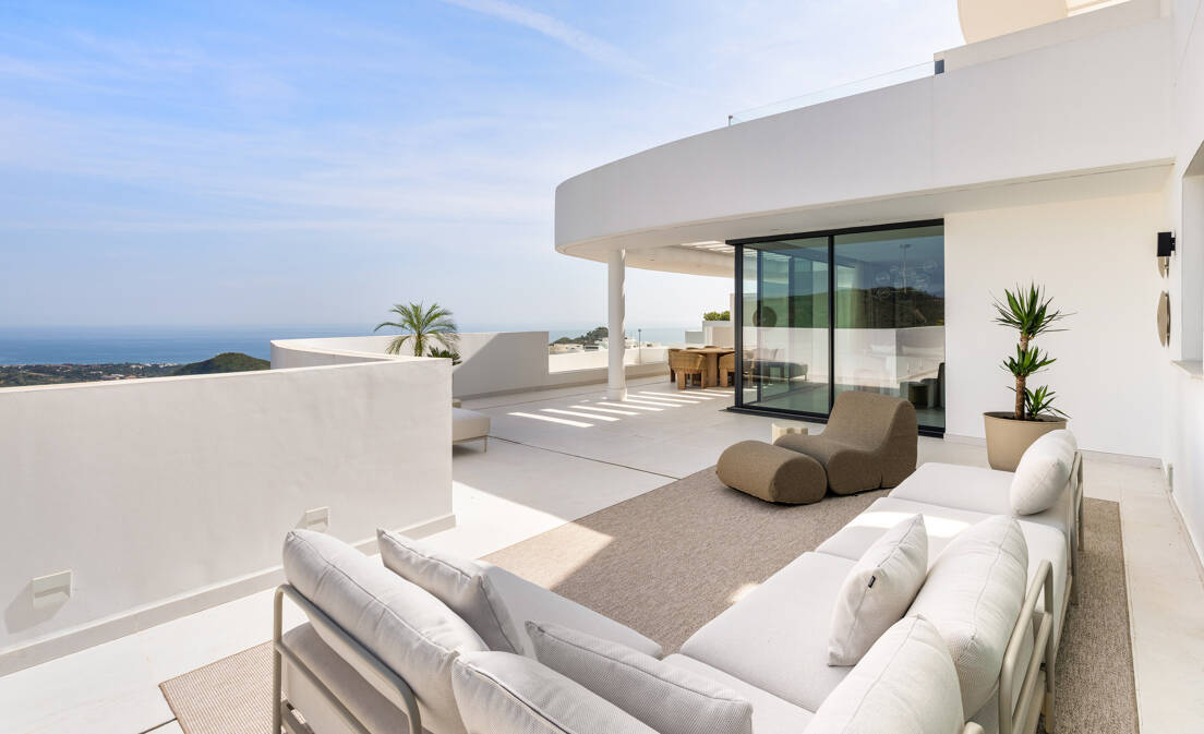 Ático dúplex en Palo Alto con vistas panorámicas al mar