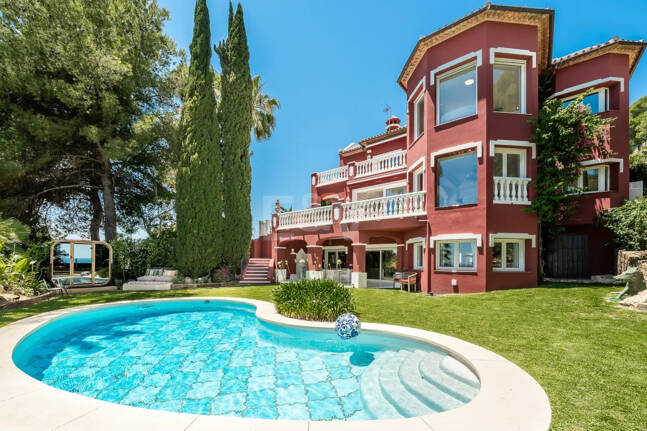 Villa att hyra i Marbella Golden Mile