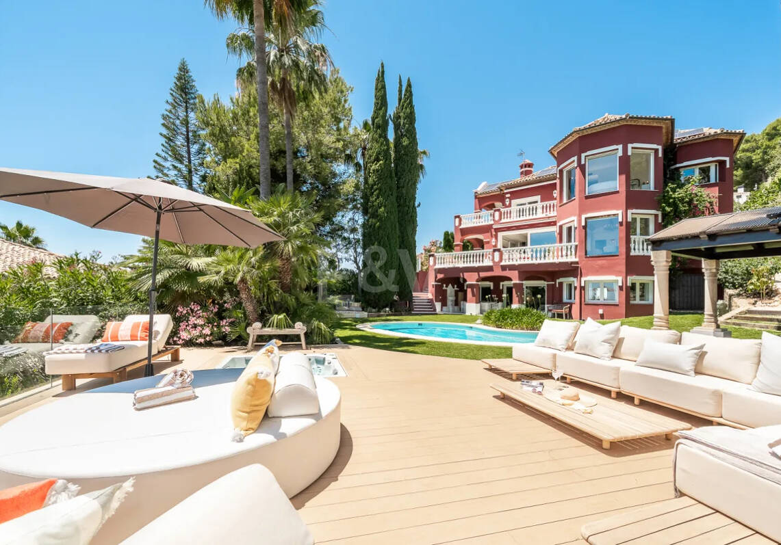 Villa att hyra i Marbella Golden Mile