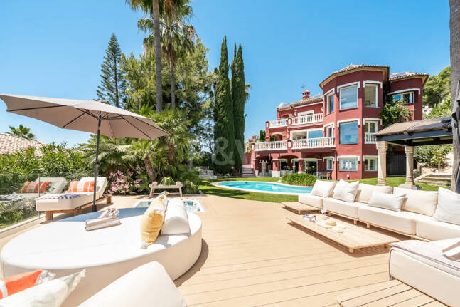 Villa att hyra i Marbella Golden Mile