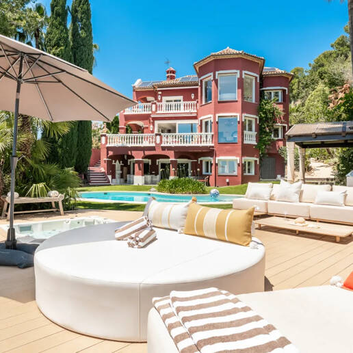 Villa att hyra i Marbella Golden Mile