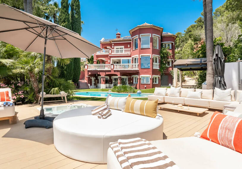 Villa att hyra i Marbella Golden Mile