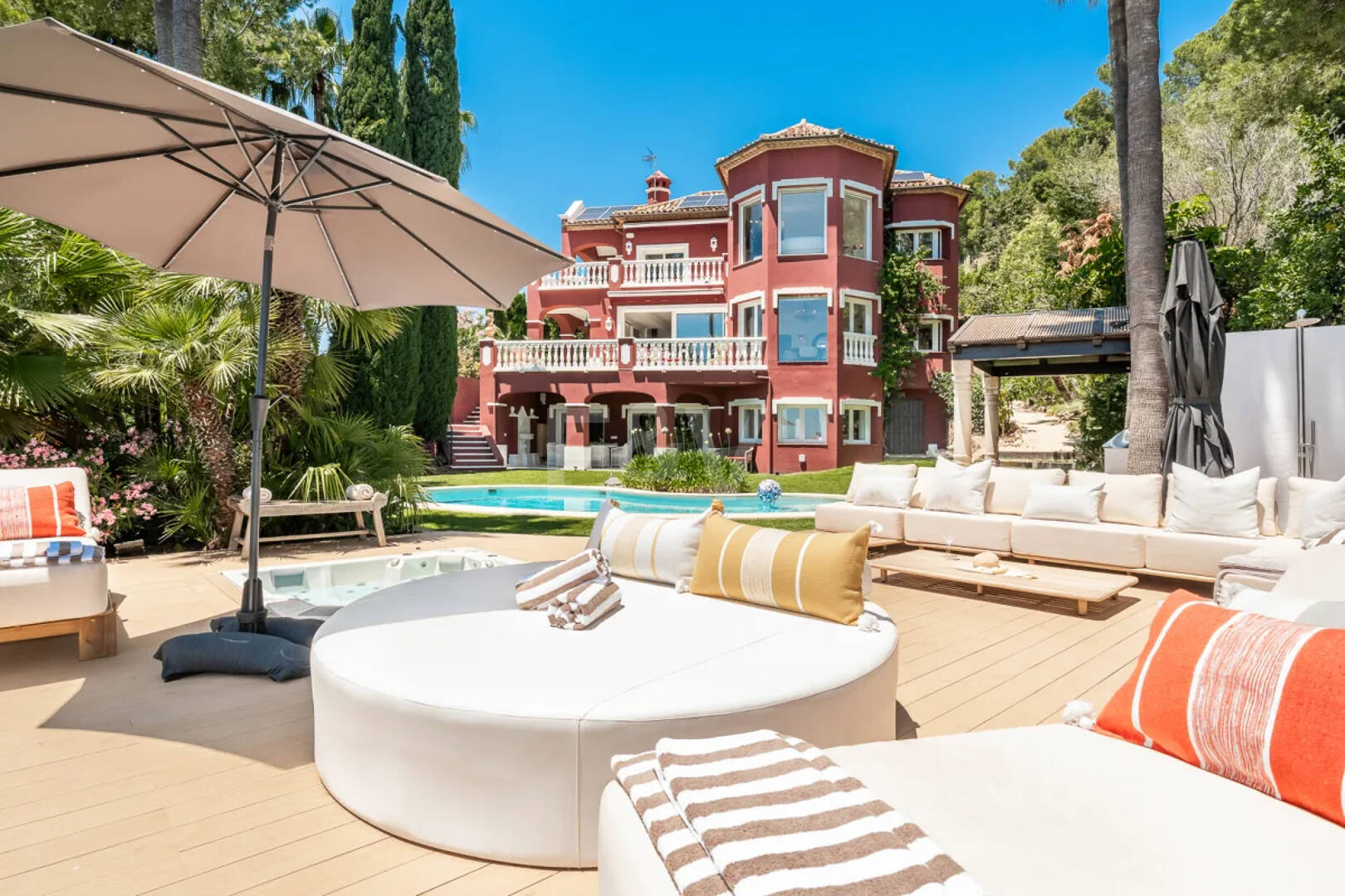 Villa att hyra i Marbella Golden Mile