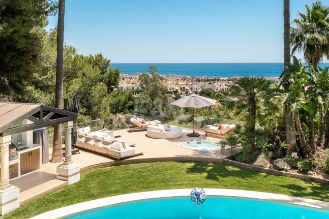 Villa att hyra i Marbella Golden Mile