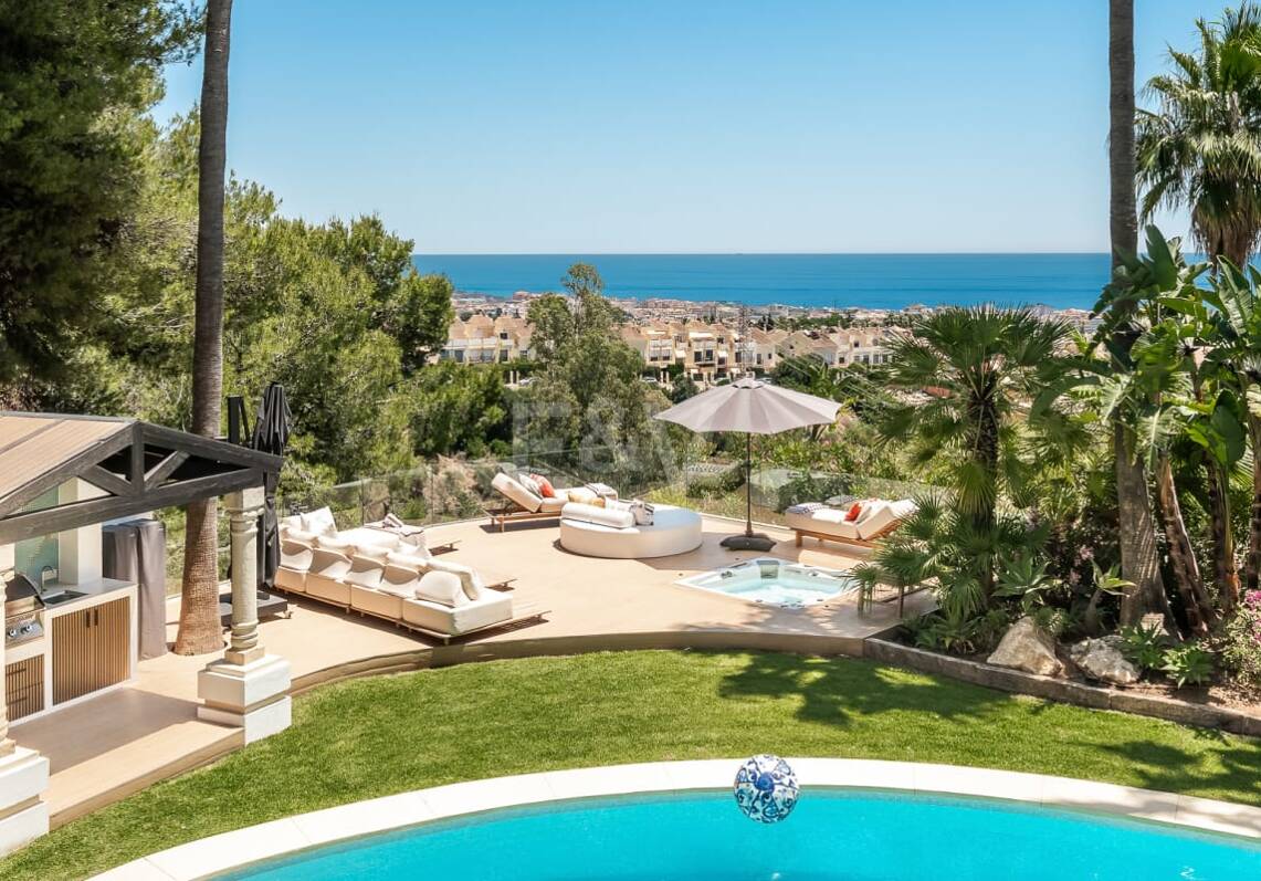 Villa att hyra i Marbella Golden Mile