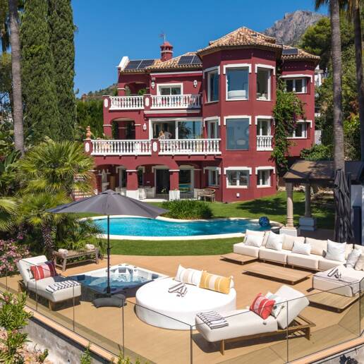 Villa att hyra i Marbella Golden Mile