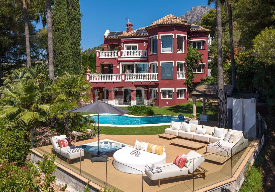Villa att hyra i Marbella Golden Mile