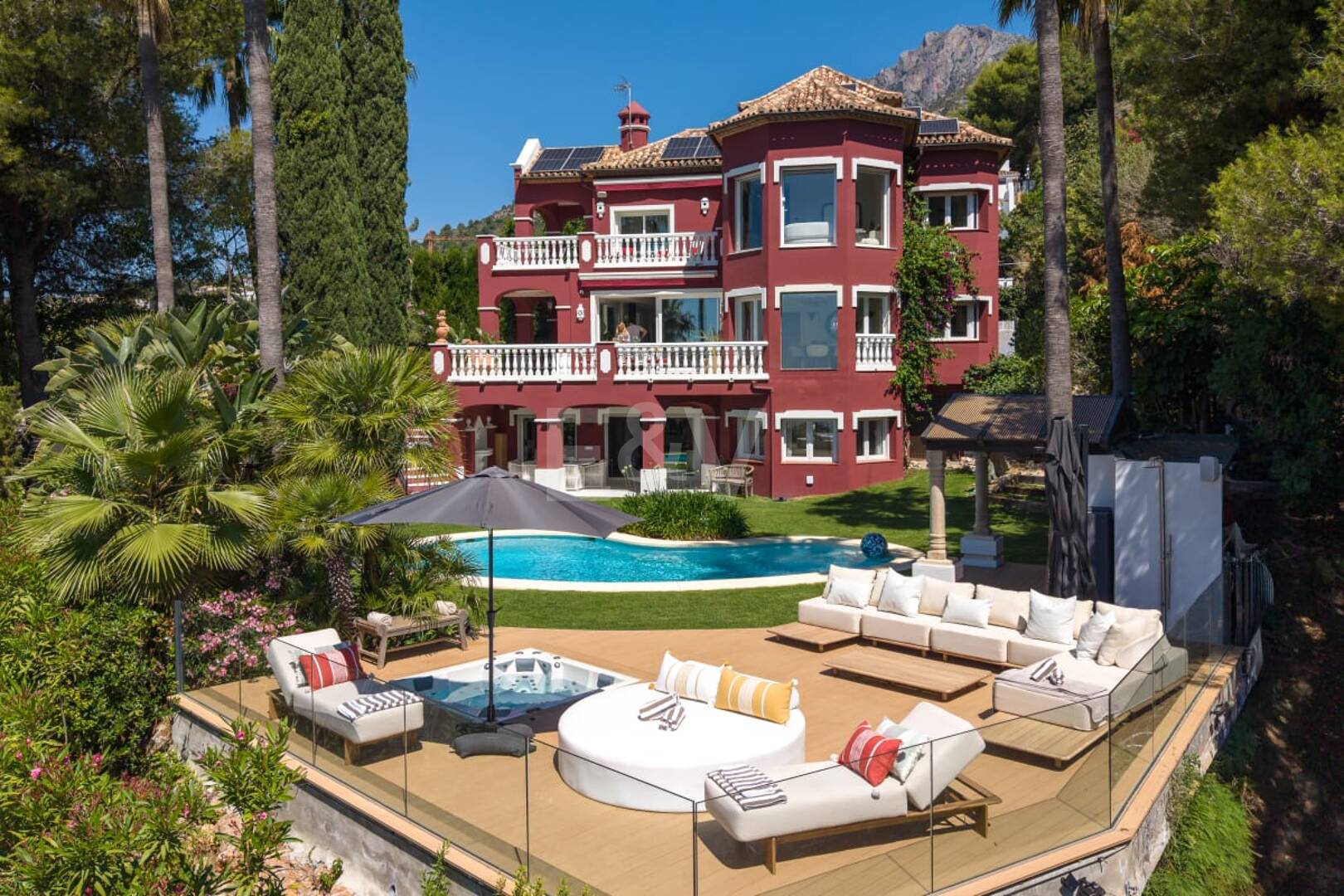 Villa att hyra i Marbella Golden Mile