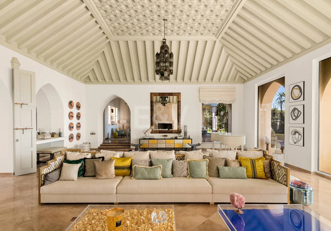 Villa att hyra i Marbella Golden Mile