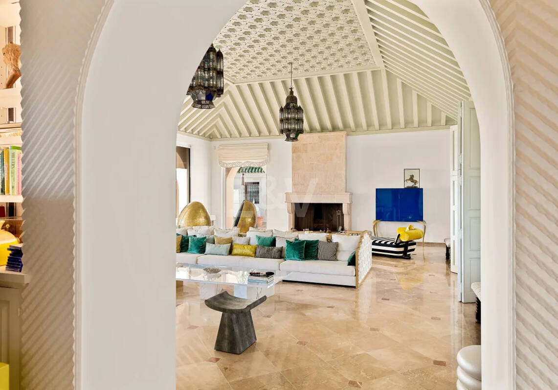 Villa att hyra i Marbella Golden Mile