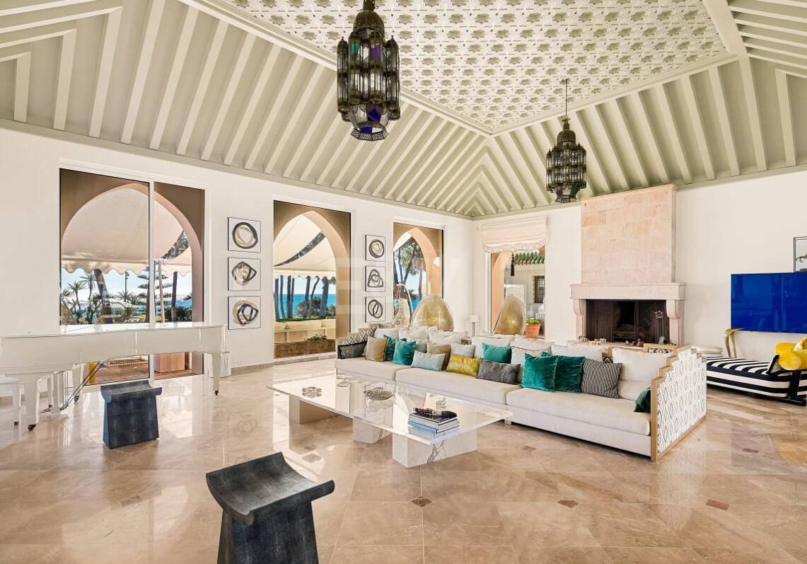 Villa att hyra i Marbella Golden Mile