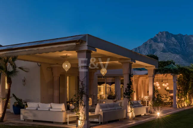 Villa att hyra i Marbella Golden Mile