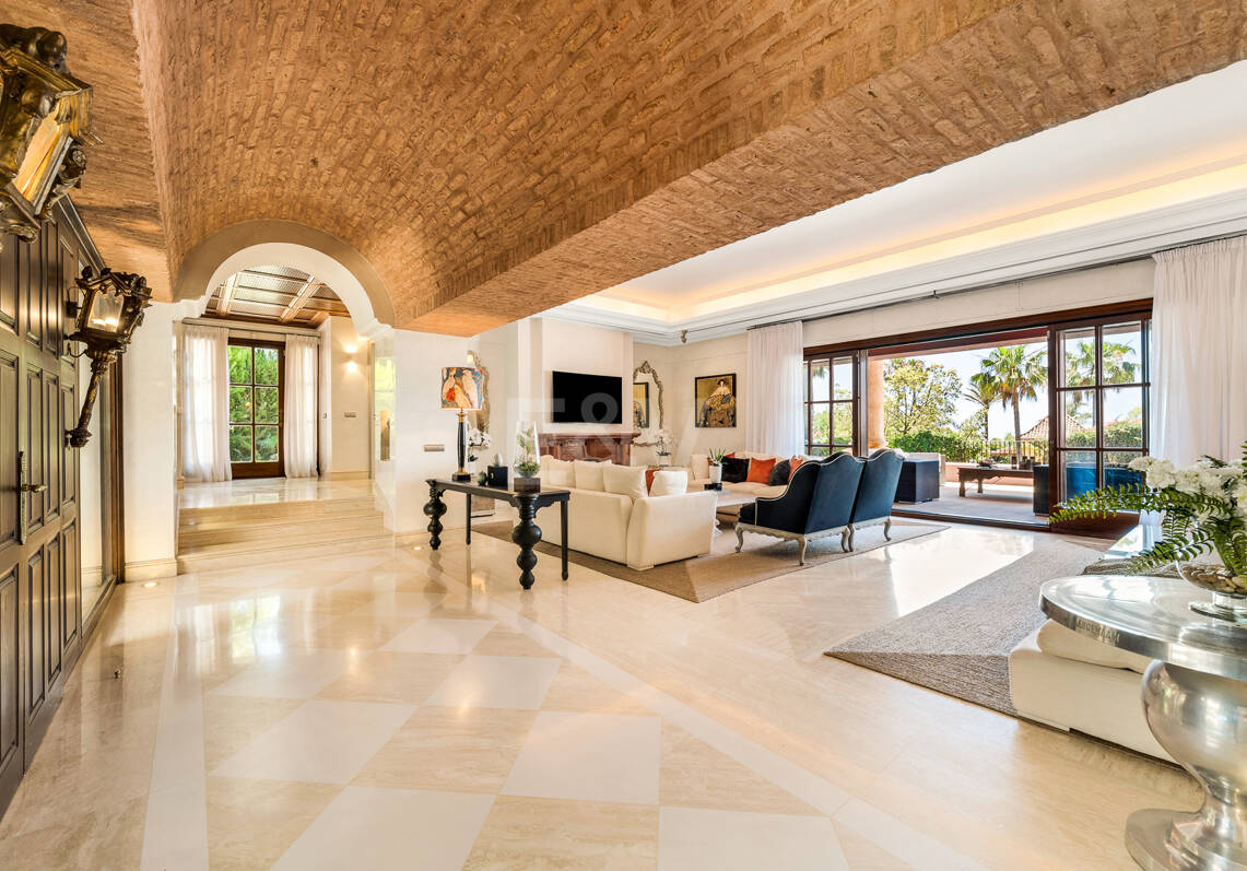 Villa att hyra i Marbella Golden Mile