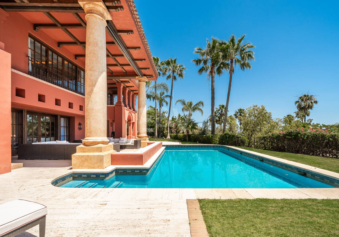 Villa att hyra i Marbella Golden Mile