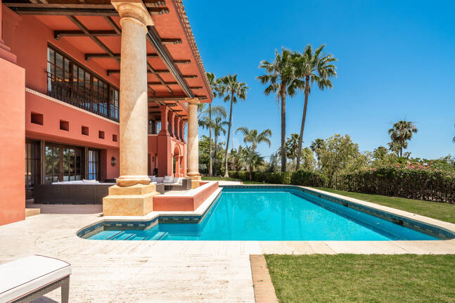 Villa att hyra i Marbella Golden Mile