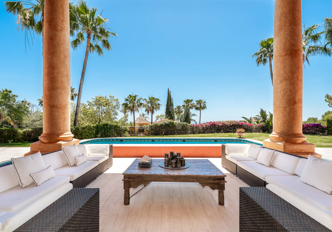 Villa att hyra i Marbella Golden Mile