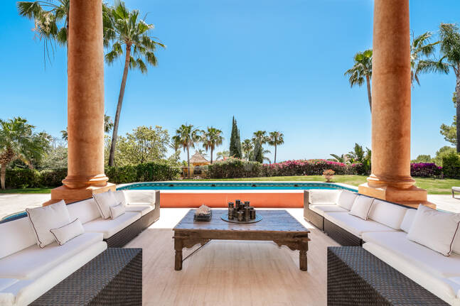 Villa att hyra i Marbella Golden Mile