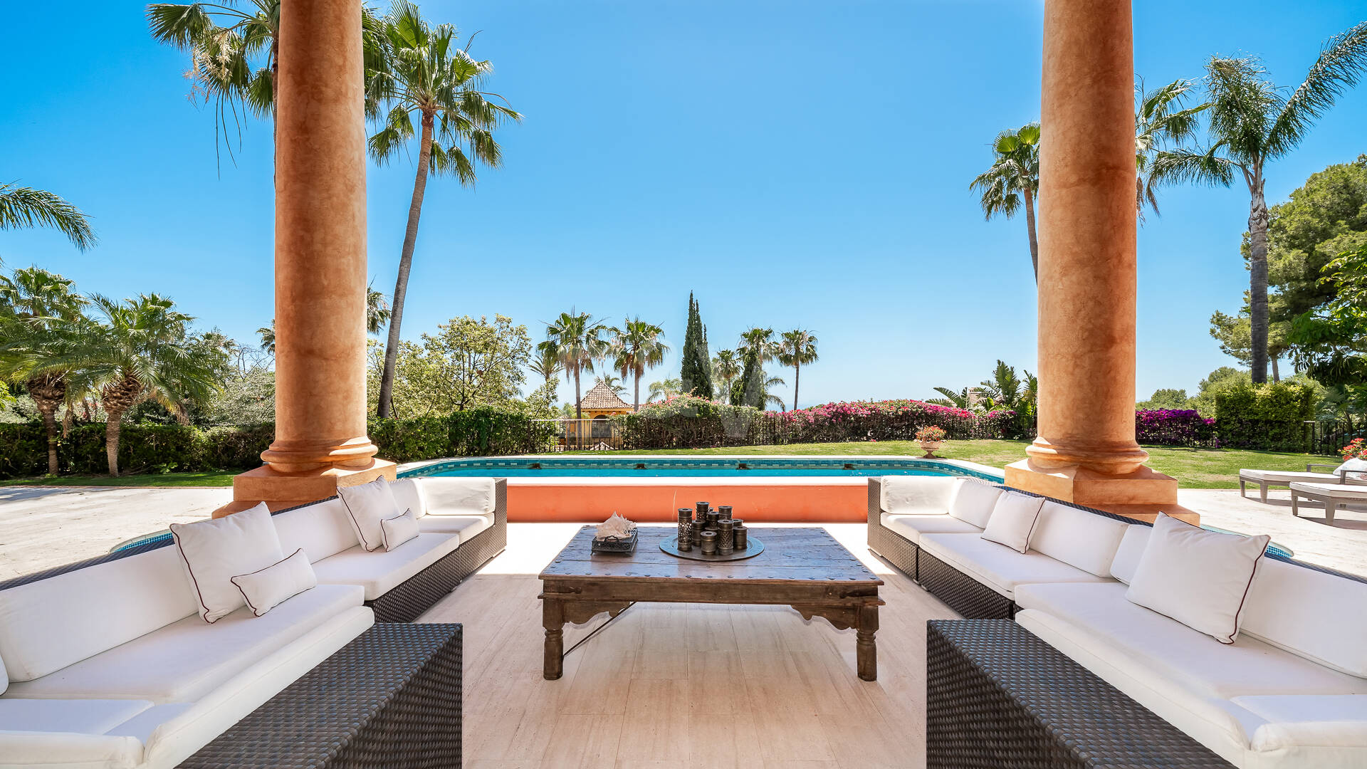 Villa att hyra i Marbella Golden Mile