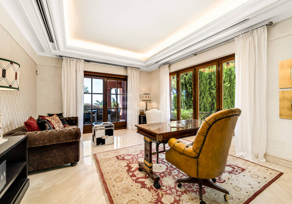Villa att hyra i Marbella Golden Mile