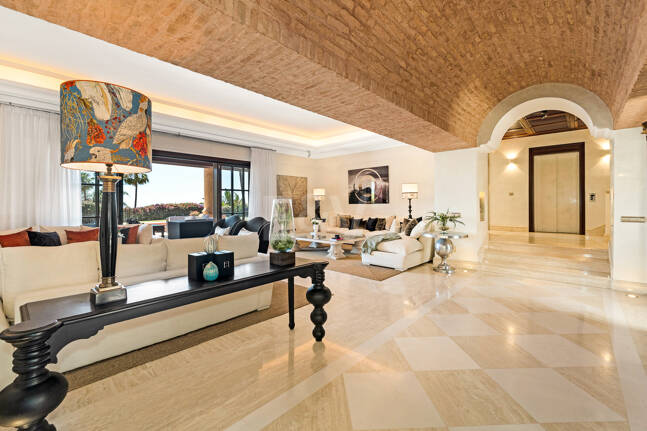 Villa att hyra i Marbella Golden Mile