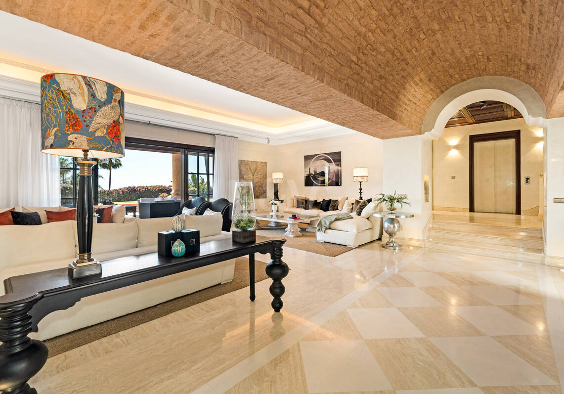 Villa att hyra i Marbella Golden Mile
