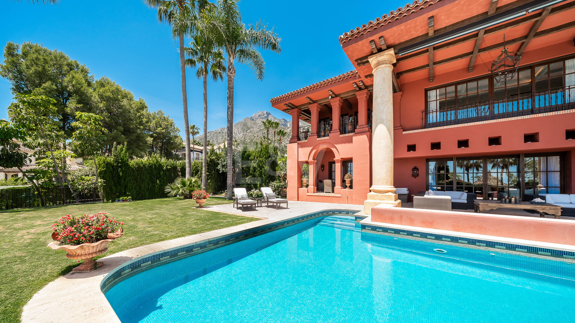 Villa att hyra i Marbella Golden Mile