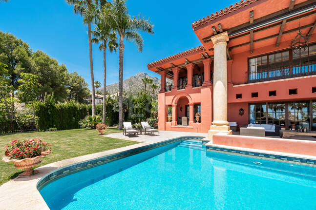 Villa att hyra i Marbella Golden Mile