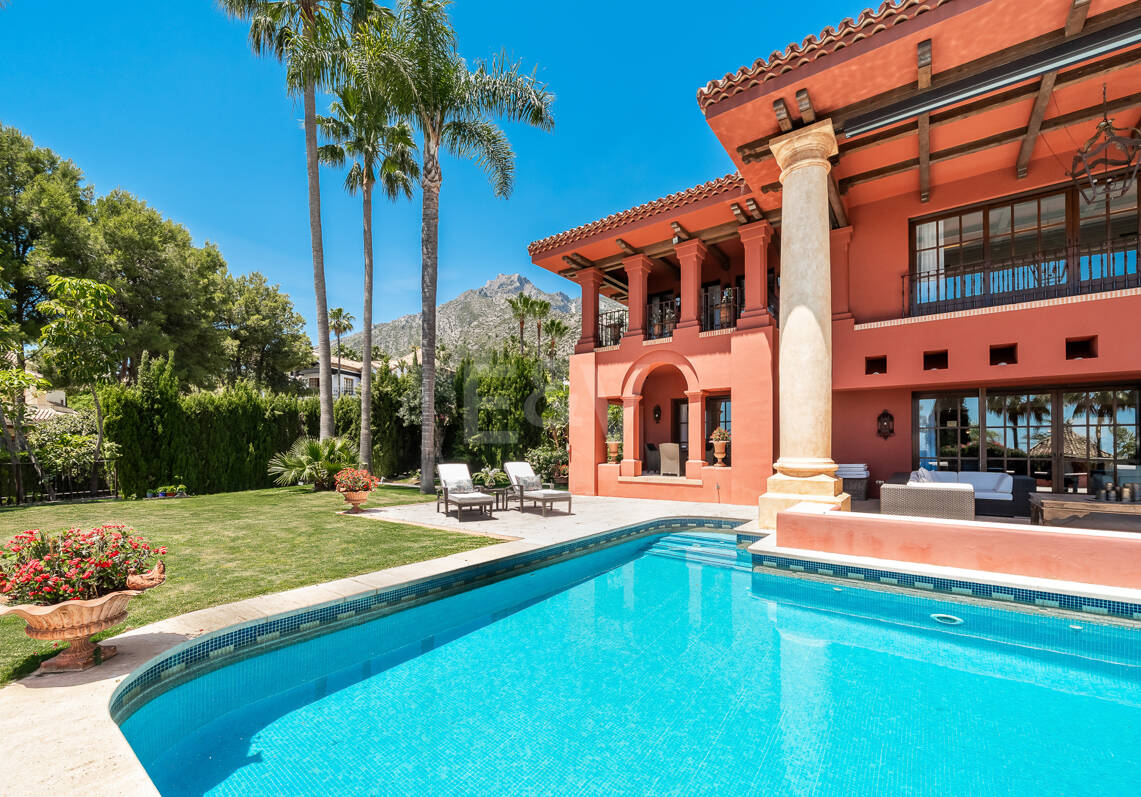 Villa att hyra i Marbella Golden Mile