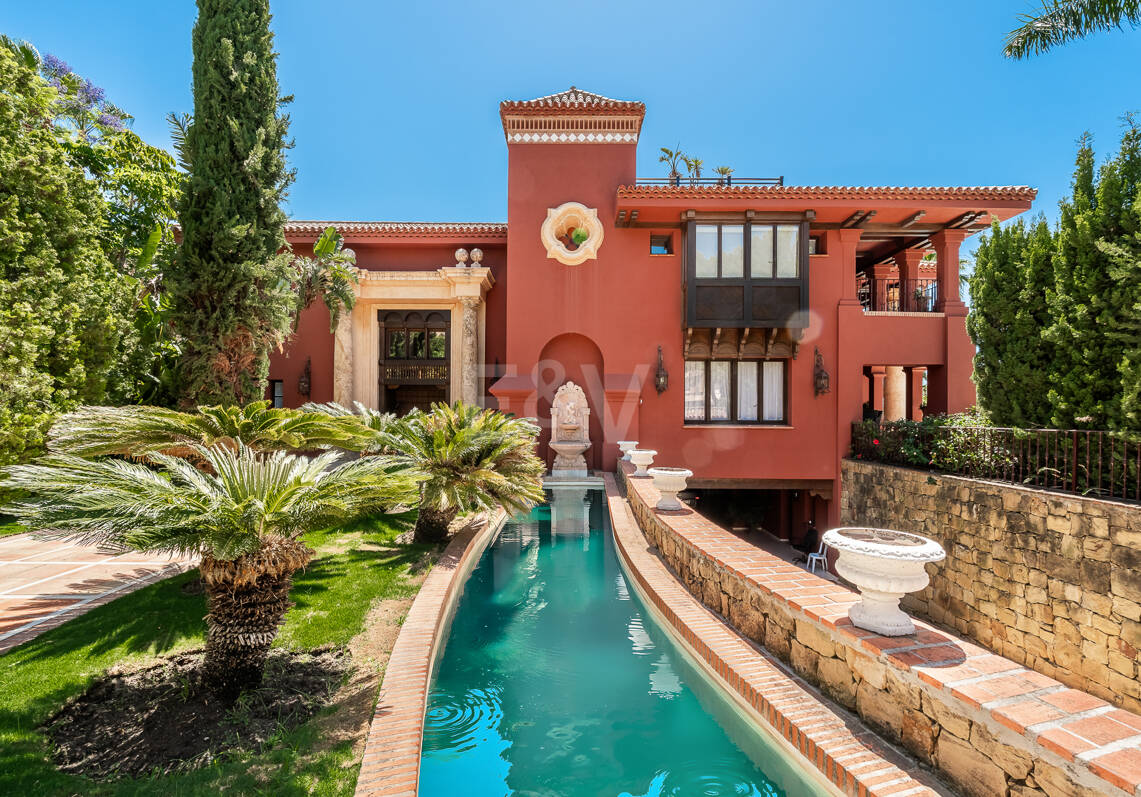 Villa att hyra i Marbella Golden Mile