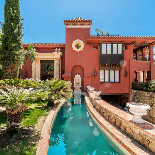 Villa att hyra i Marbella Golden Mile
