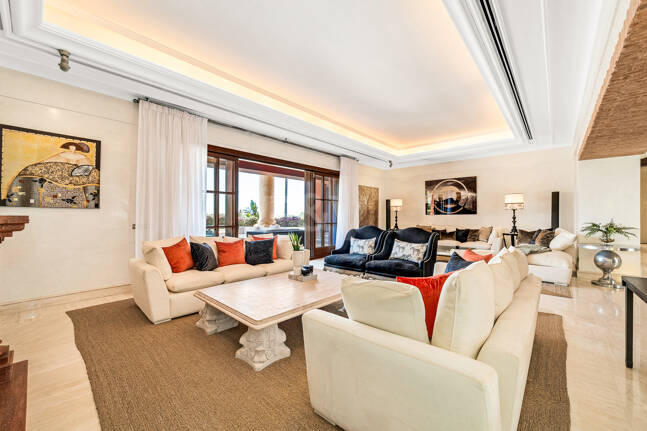 Villa att hyra i Marbella Golden Mile