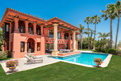 Villa att hyra i Marbella Golden Mile