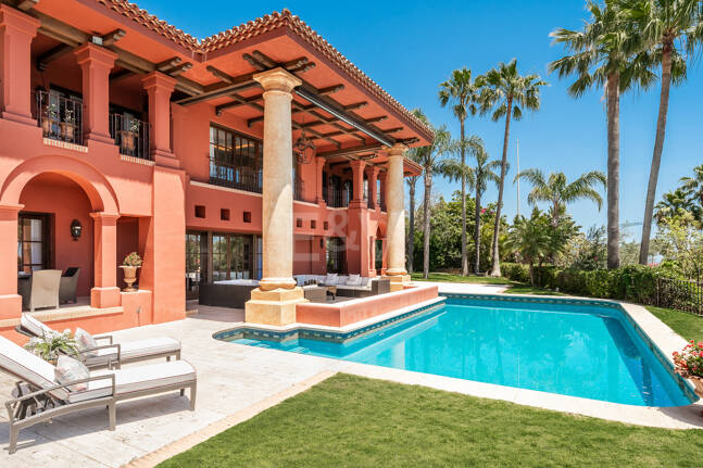 Villa att hyra i Marbella Golden Mile