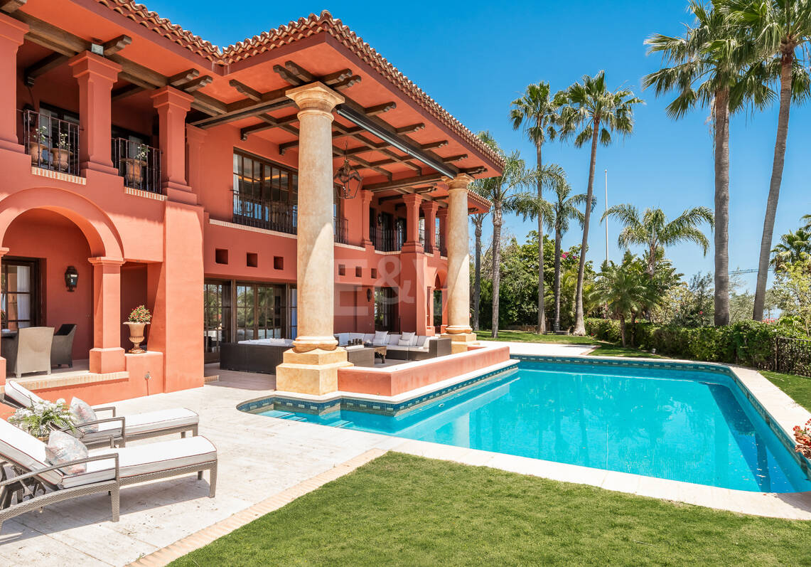 Villa att hyra i Marbella Golden Mile