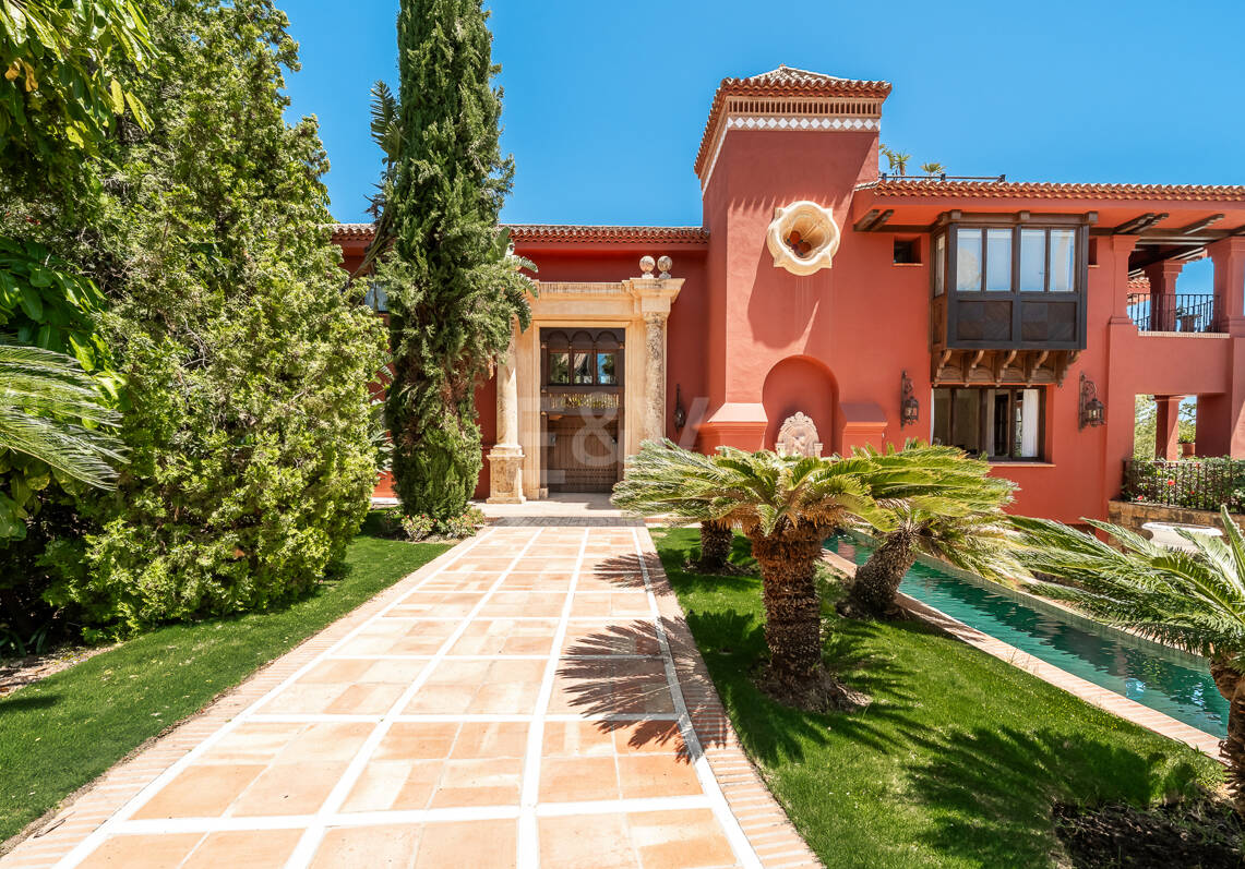Villa att hyra i Marbella Golden Mile