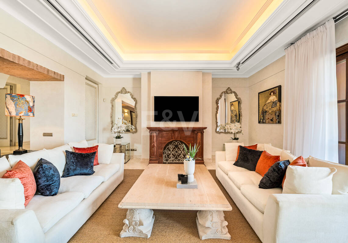 Villa att hyra i Marbella Golden Mile