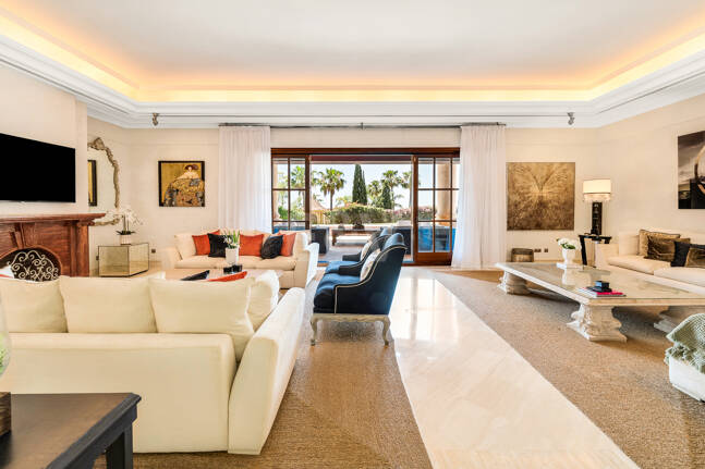 Villa att hyra i Marbella Golden Mile