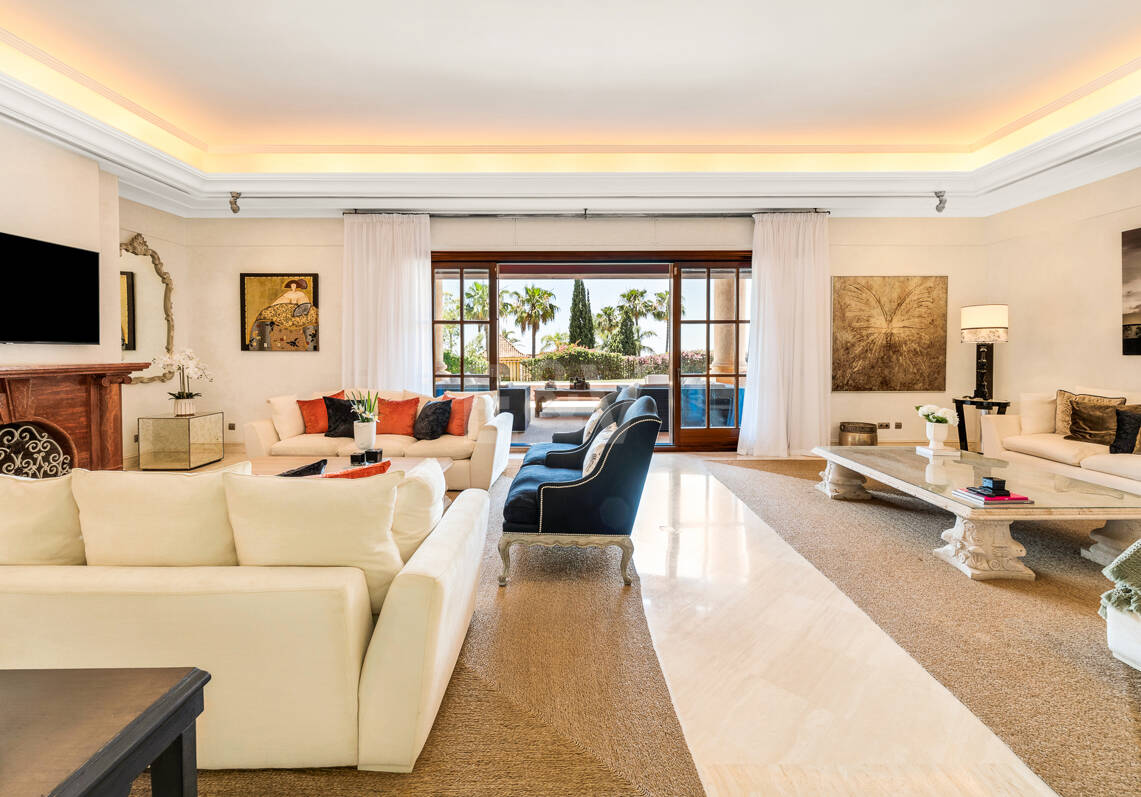 Villa att hyra i Marbella Golden Mile