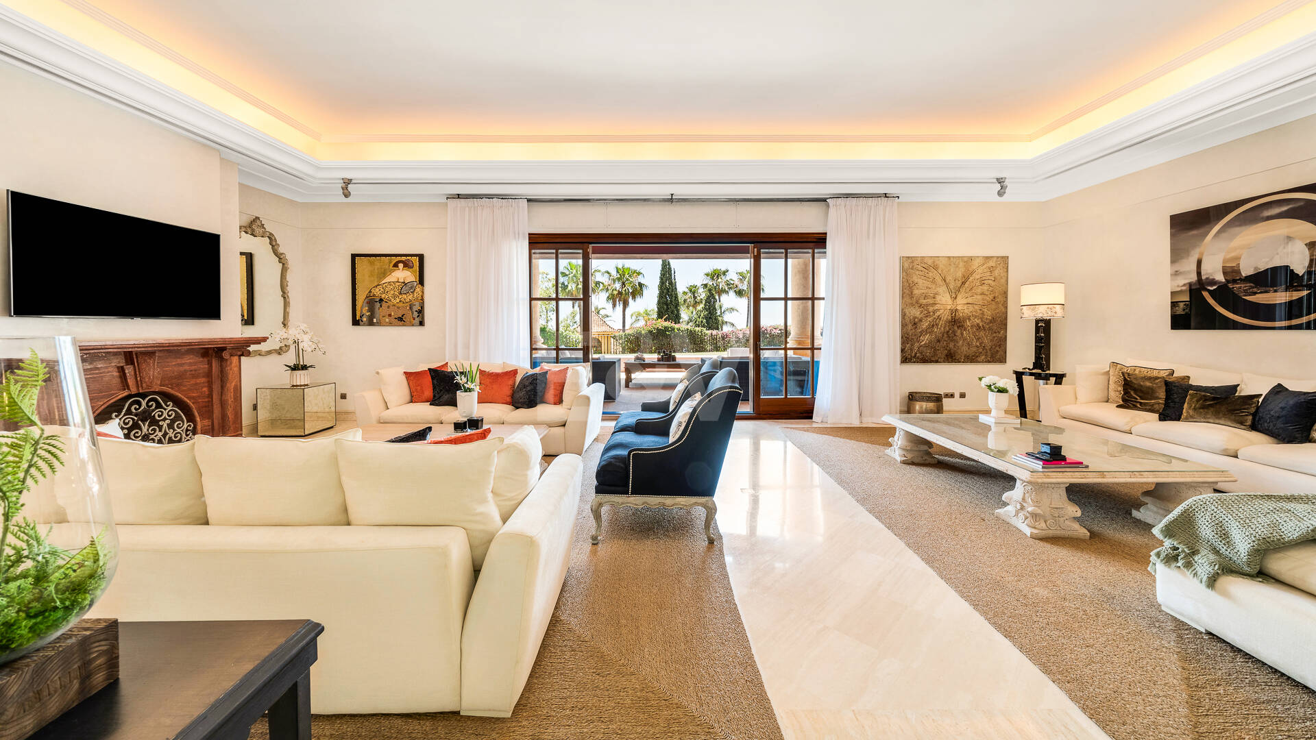 Villa att hyra i Marbella Golden Mile