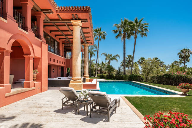 Villa att hyra i Marbella Golden Mile