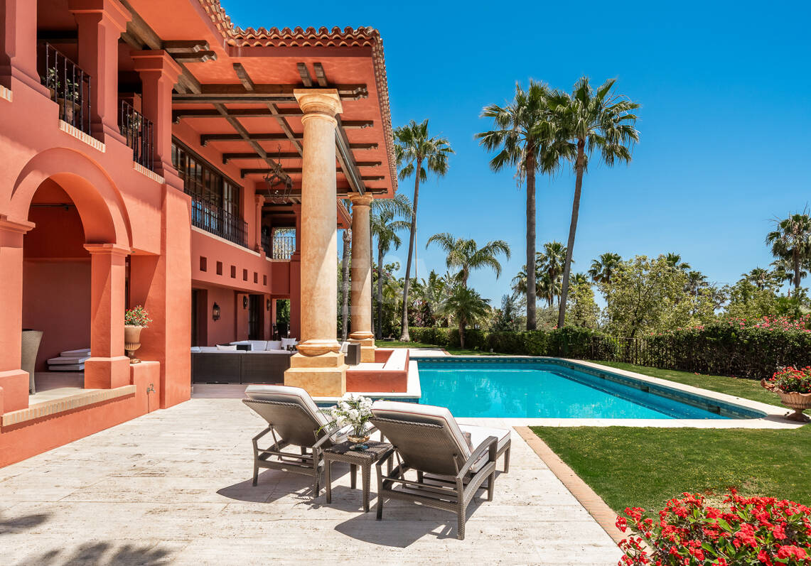 Villa att hyra i Marbella Golden Mile