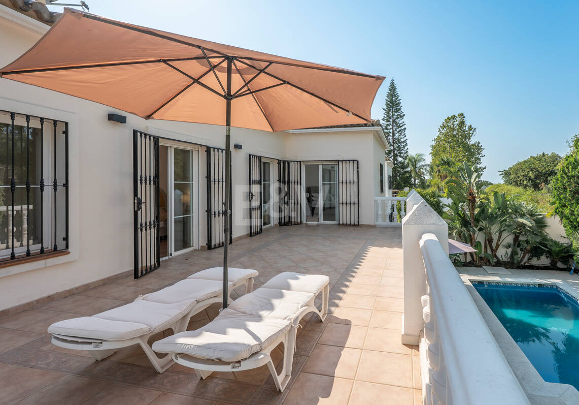 Family Villa Steps from the Golf Club in Guadalmina Alta
