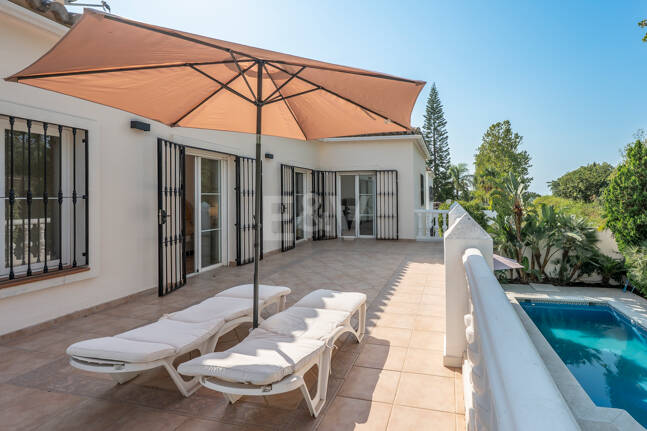 Family Villa Steps from the Golf Club in Guadalmina Alta