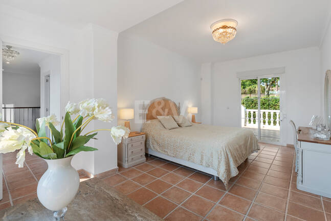 Family Villa Steps from the Golf Club in Guadalmina Alta