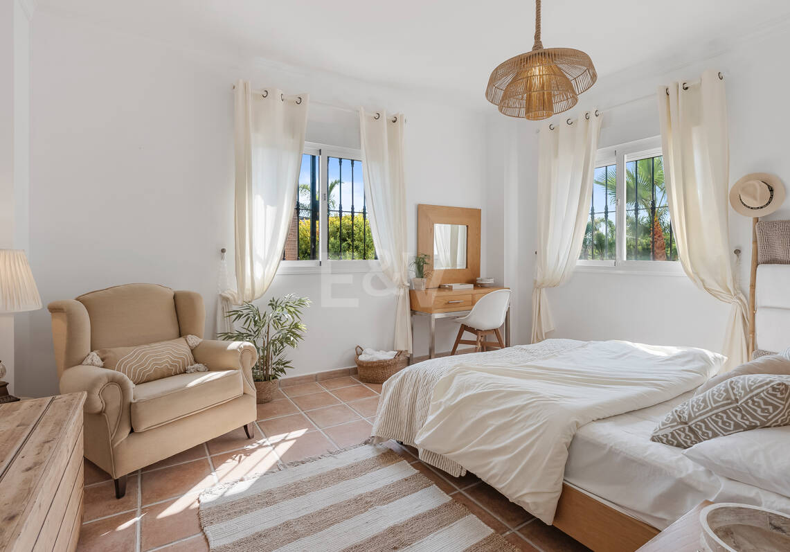 Family Villa Steps from the Golf Club in Guadalmina Alta