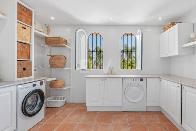 Family Villa Steps from the Golf Club in Guadalmina Alta