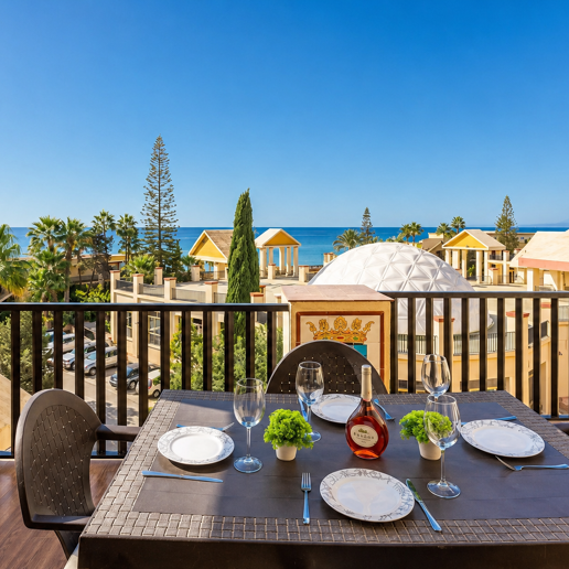 Kompakte Wohnung am Meer