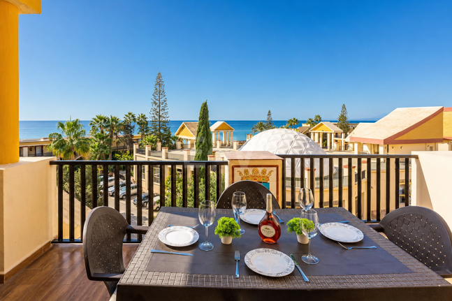 Kompakte Wohnung am Meer