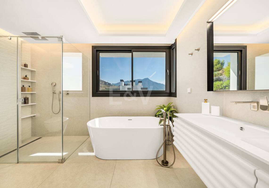 Penthouse avec vue panoramique sur la mer et la montagne à Real de La Quinta