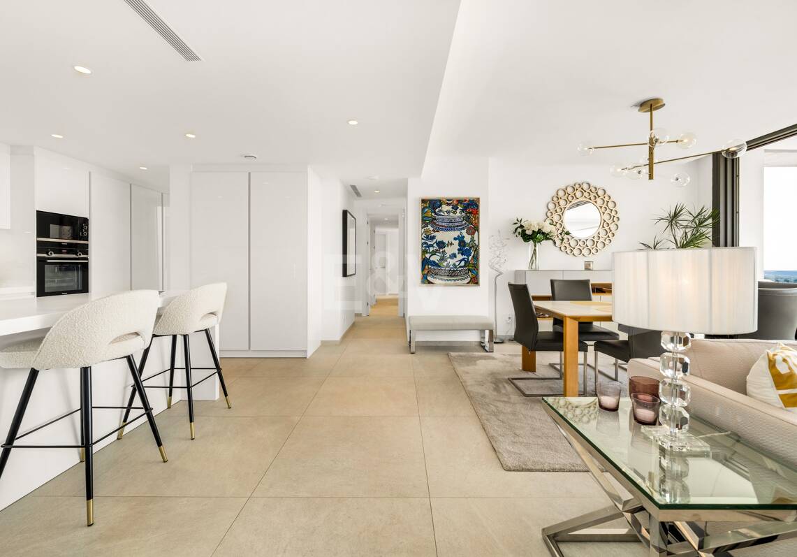 Penthouse avec vue panoramique sur la mer et la montagne à Real de La Quinta